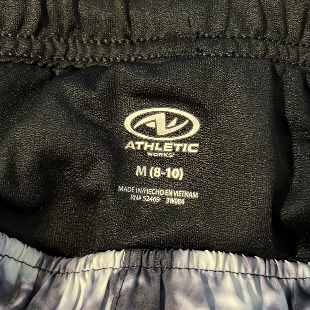 NWT Women’s Athletic Works Swim Trunks Shorts size Medium (8-10) - Picture 3 of 5